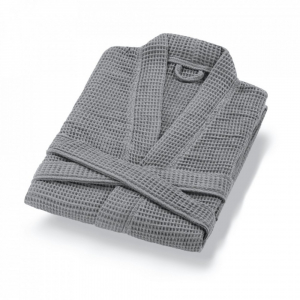 Халат Кимоно Унисекс вафельный банный Mia Waffle dark grey (темно-серый) от Casual Avenue
