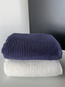 Полотенце махровое 70х140 Casual Avenue Slim Ribbed navy (синий)