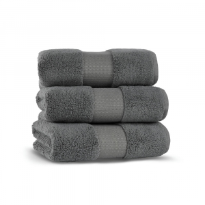 Полотенце махровое 30х50 Casual Avenue Valencia dark grey темно-серый Полотенце махровое 30х50 Casual Avenue Valencia dark grey темно-серый