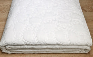 Покрывало хлопковое 240X260 Shape white (белый) от L'appartement