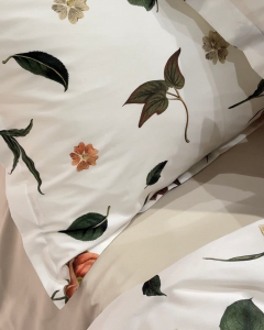 Постельное белье ERBARIO FLOWERS V37 verde евро от Mirabello
