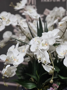  Ароматический букет LUXURY GIANT ORCHID WHITE - Большой букет орхидей от Cote Noire