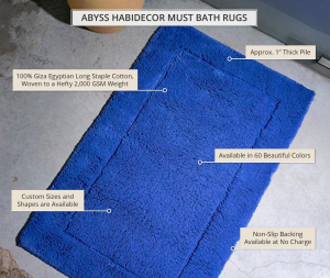 Коврик для ванной c вырезом Must 940 60х100 см от Abyss&Habidecor