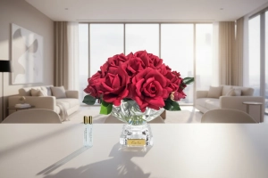 Ароматический диффузор-букет 37 роз French rose centrepiece red gold  от Cote Noir