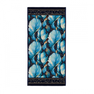 Полотенце шенилловое Brise 221 navy blue 50х100 от Feiler Полотенце шенилловое Brise 221 navy blue 50х100 от Feiler