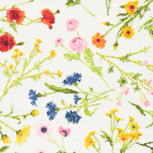 Полотенце шенилловое Flower meadow 105 50х100 от Feiler