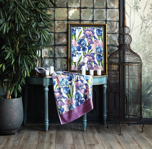 Полотенце шенилловое GISELLE 055 lavender 75х150 от Feiler