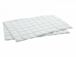 Одеяло пуховое Basic 80 Caro Superlight утиный пух+перо летнее +24С и выше 155x200 от Swiss Dream