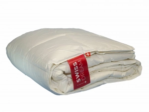 Одеяло пуховое Basic 80 Caro Superlight утиный пух+перо летнее +24С и выше 155x200 от Swiss Dream